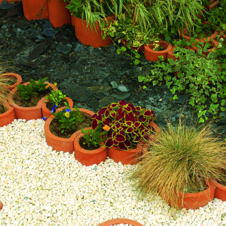 Nenuphar Clay Planters