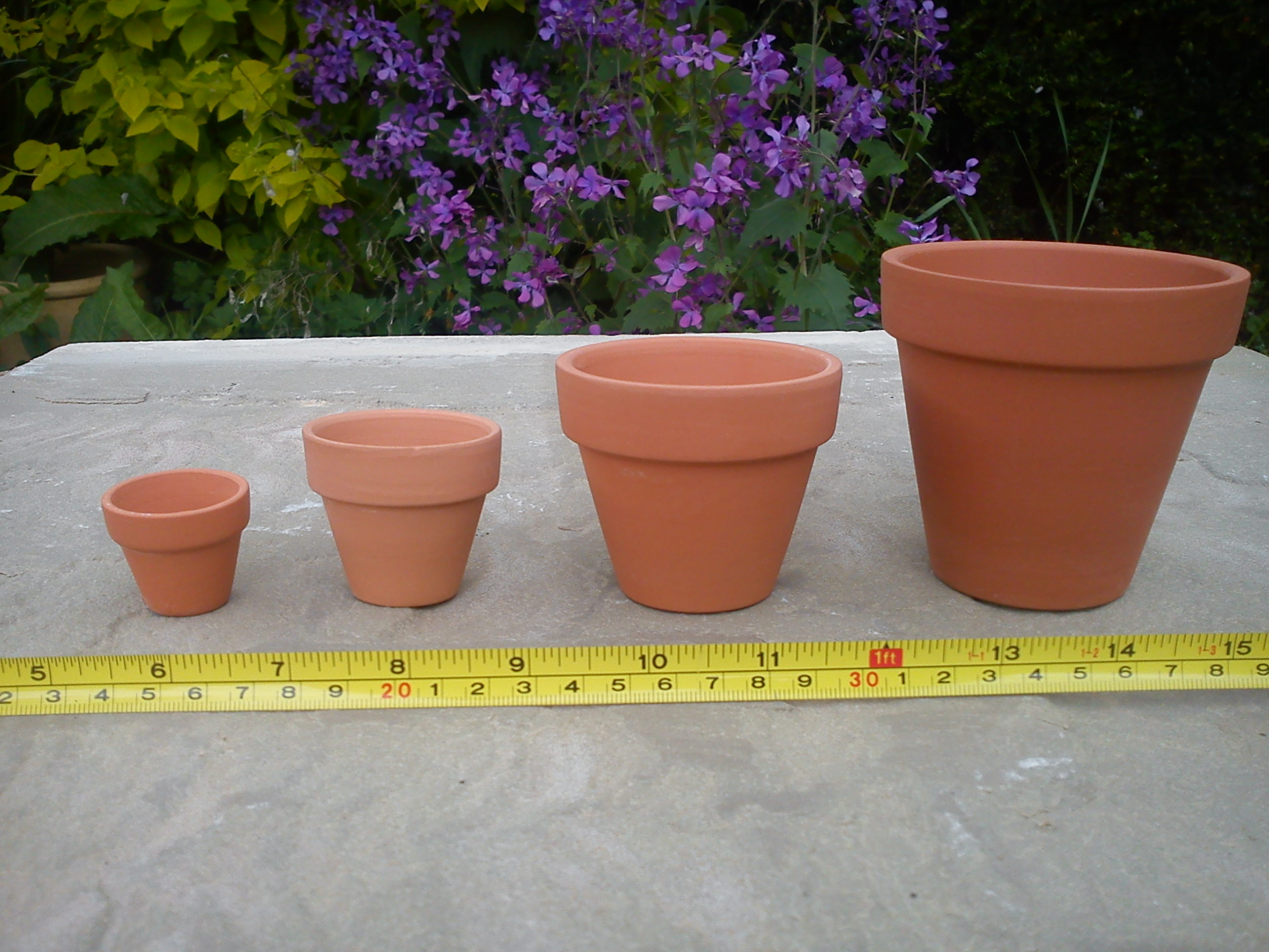 Cuttings & Seedlings 4-Inch Terracotta 20 Standard Plastic Pots for Plants 