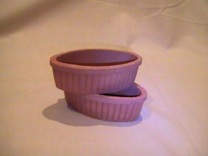 Small Oval Bowl - Fluted