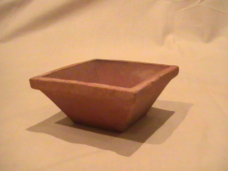 Small square bowl