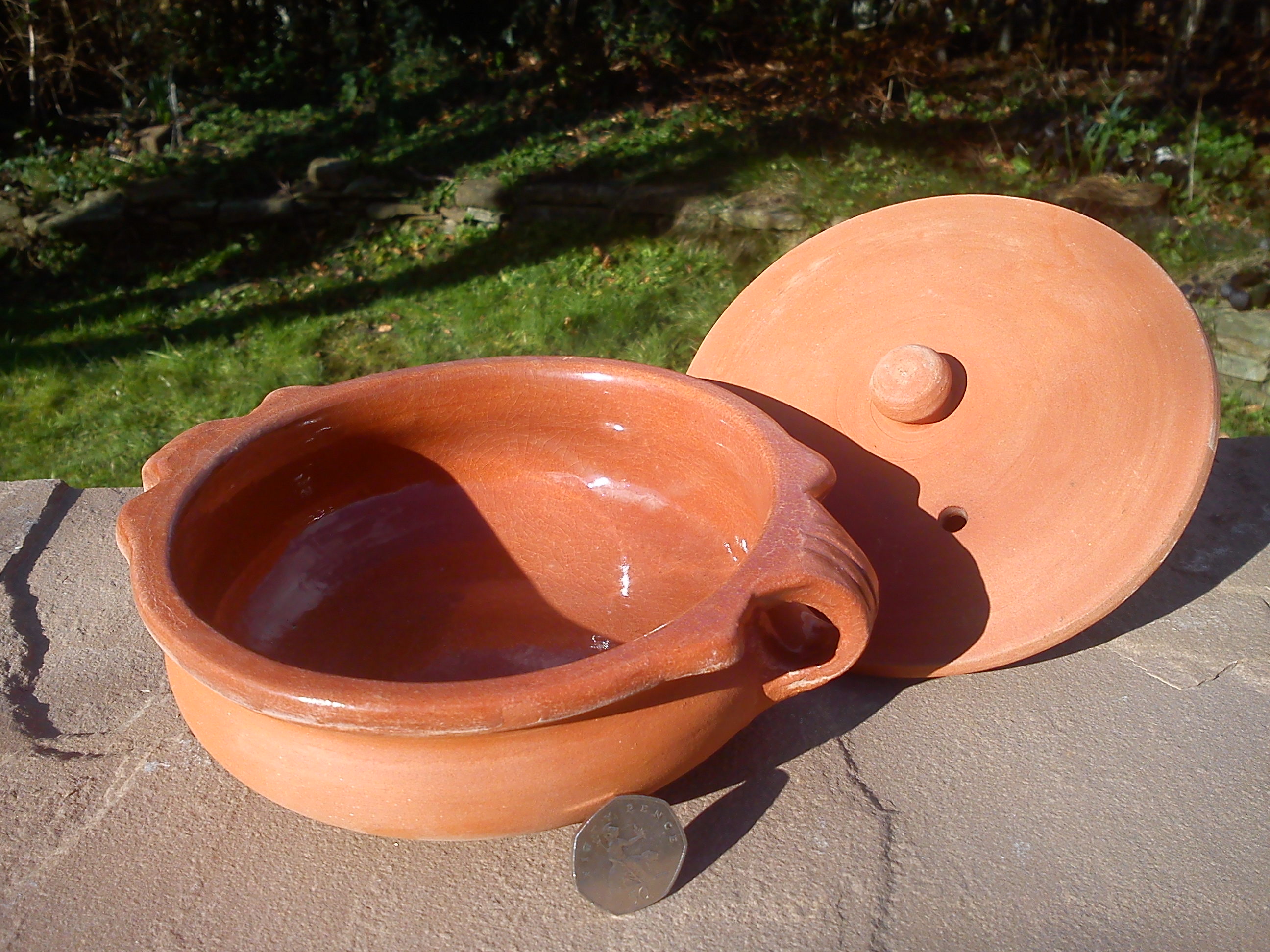 Glazed Cazuela Biryani Casserole Bowl Terracotta World