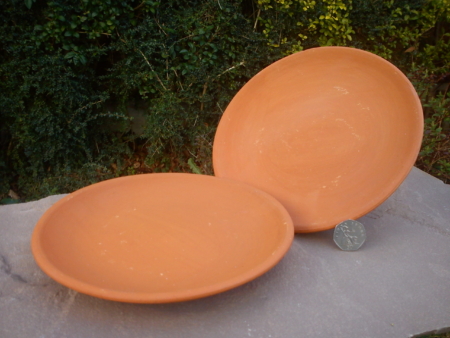 Small Terracotta Dinner Plate