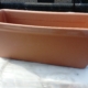 A 40cm long terracotta trough from Italy