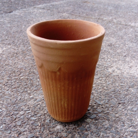 take away clay tea cup for events and stalls