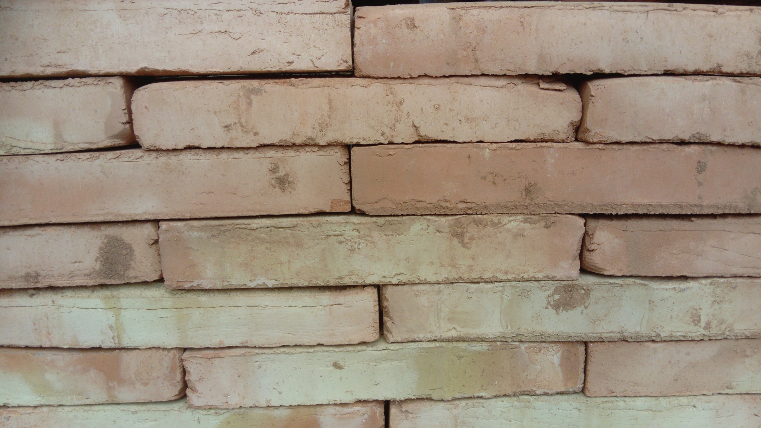 Photo of red Spanish facing bricks