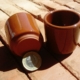 Small Spanish glazed cups