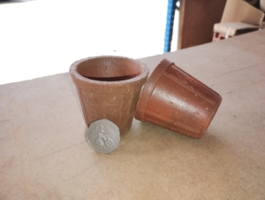 Photo of an Indian small 50ml clay cup