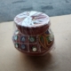 Photo of decorated Hindu garba pot