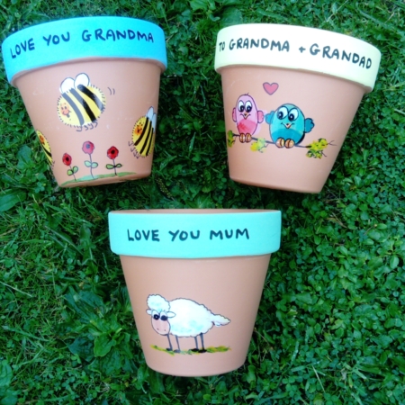 Personalised Plant Pots