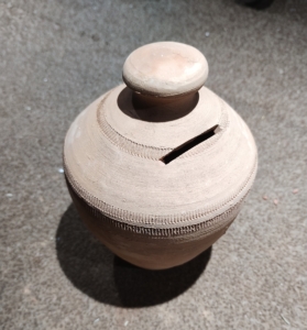 Photo of clay money box